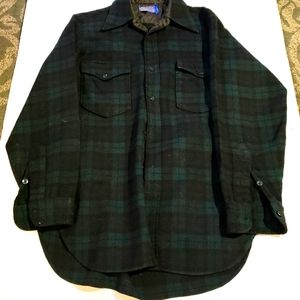 Pendelton 100 % wool flannel shirt